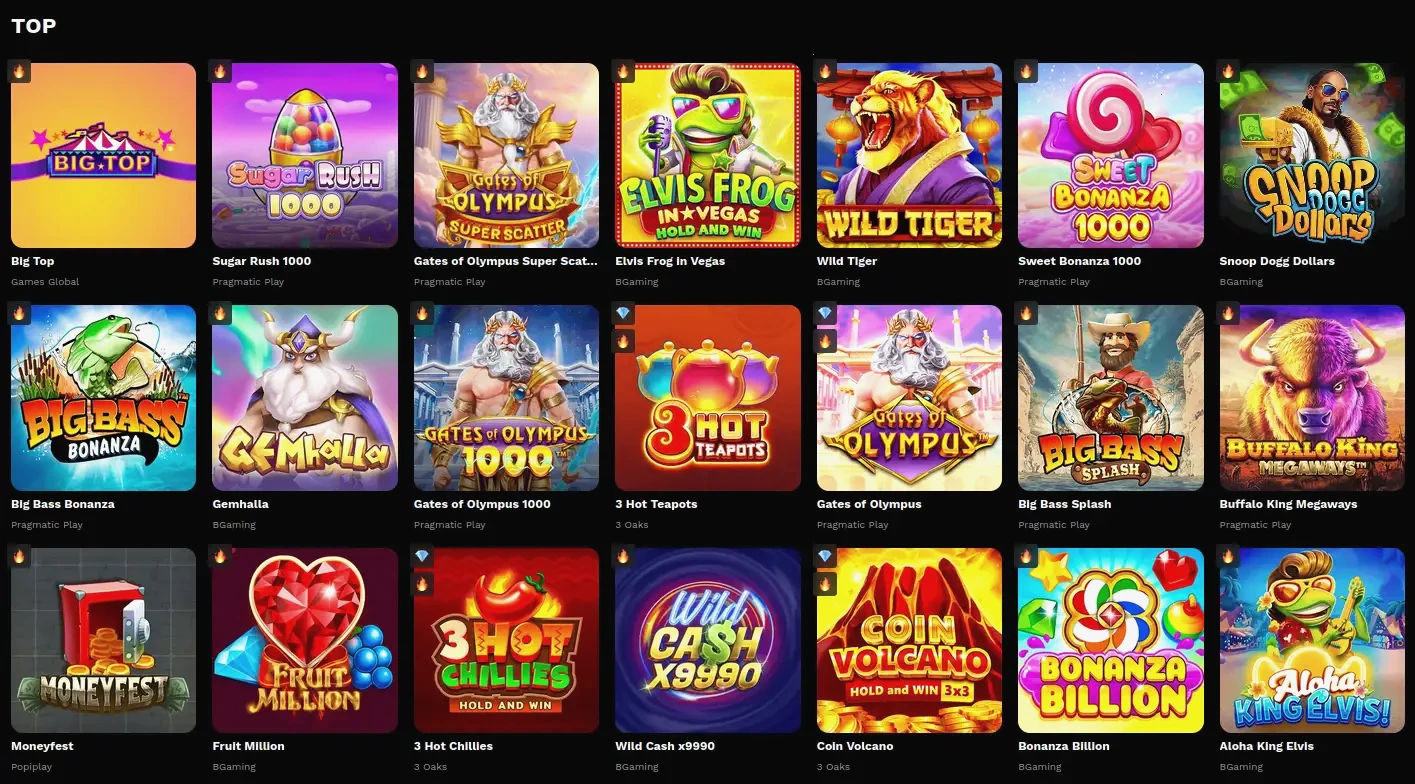 Interface d'accès rapide Cresus Casino sur mobile et desktop